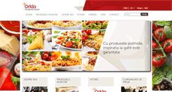 Desktop Screenshot of orklafoods.ro